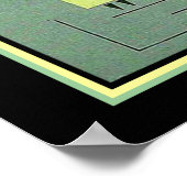 Poster voor kunstdecodansers 12 x 16 (Hoek)