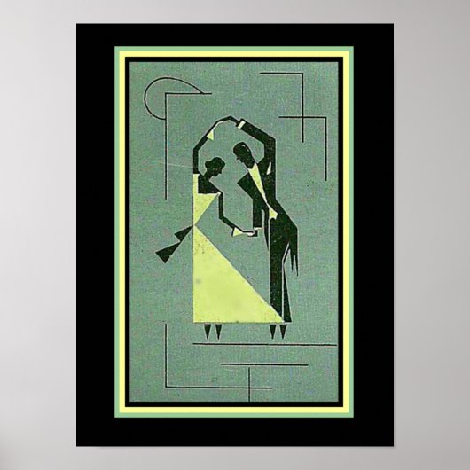 Poster voor kunstdecodansers 12 x 16 (Voorkant)