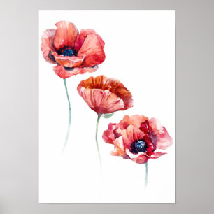 Poster voor kunstmuren van Floral