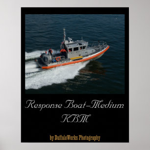 Poster voor kustwachtpatrouilles
