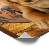 Poster voor labrador (Hoek)