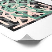 Poster voor landschapsarchitectuur - Aangepaste vi (Hoek)