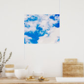 Poster voor lucht en wolken (Keuken)