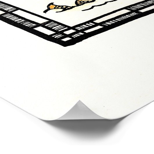 Poster voor Magic Lands Fantasy Map (Hoek)