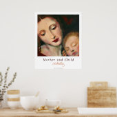 Poster voor moeder en kind (Keuken)
