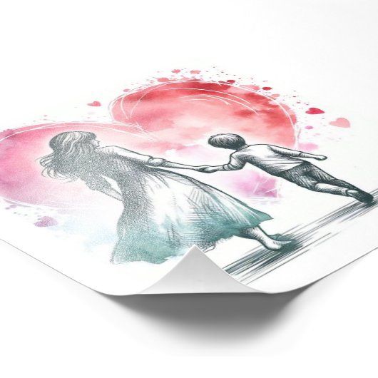 Poster voor moeder en kind (Hoek)