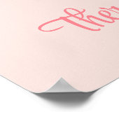 Poster voor moeder en zoon Happy Moederdag (Hoek)