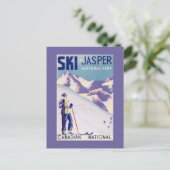 Poster voor open slippers briefkaart (Staand voorkant)