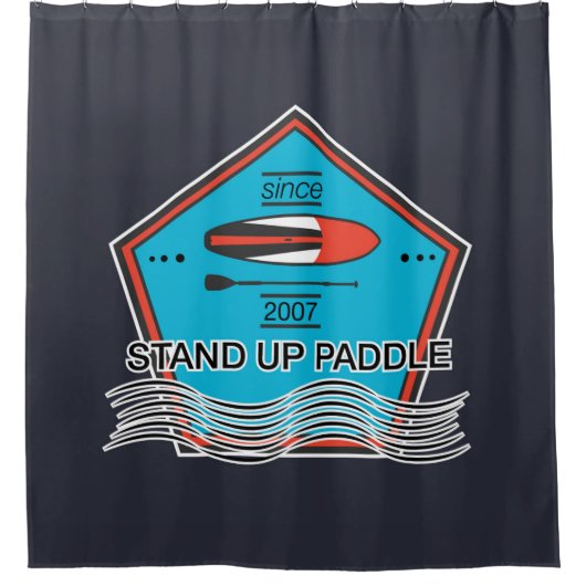 Poster voor opstand-peddel douchegordijn (Voorkant)