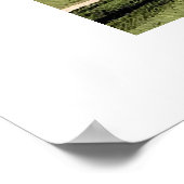 Poster voor paardenraces afdrukken (Hoek)