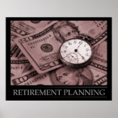 Poster voor pensioenplanning (Voorkant)