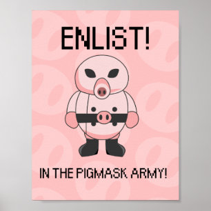 Poster voor pigmasker