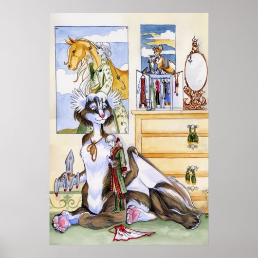 Poster voor poppen en staarten (Voorkant)