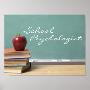 Poster voor psycholoog op school
