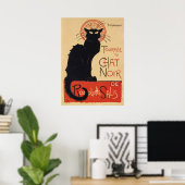 Poster voor reclame voor zwarte katten (Thuiskantoor)
