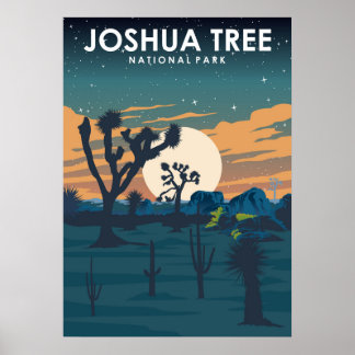 Poster voor reizen in Joshua Tree National Park Vi