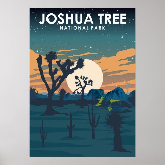 Poster voor reizen in Joshua Tree National Park Vi (Voorkant)