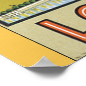 Poster voor reizen in Londen (Hoek)