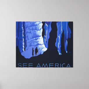 Poster voor reizen met reisafdruk canvas afdruk