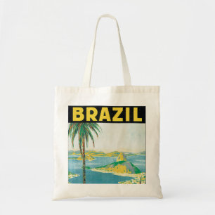Poster voor reizen vanuit Brazilië Tote Bag