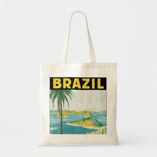 Poster voor reizen vanuit Brazilië Tote Bag (Voorkant)