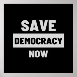 Poster voor Save Democracy Now