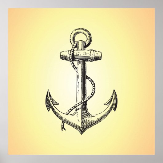 poster voor  scheepsanker (Voorkant)