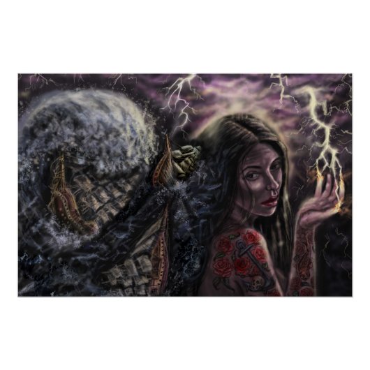 Poster voor schepen perfect poster (Voorkant)