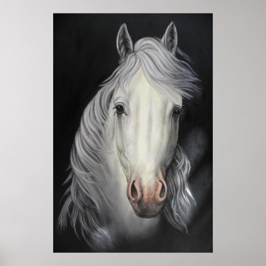 poster voor schilderingen van witte paardenstaarte (Voorkant)