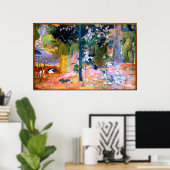 poster voor schilderkunst met paul gauguin (Thuiskantoor)