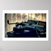 Poster voor  schrijfmachines (Voorkant)