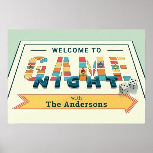 Poster voor speldenacht (Voorkant)