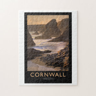 Poster voor spoorweg Cornwall Legpuzzel