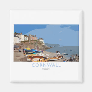 Poster voor spoorweg Cornwall Magneet