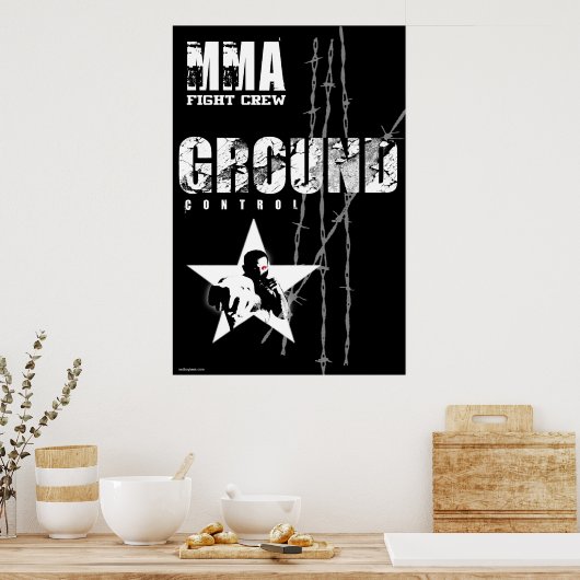 Poster voor stuurhutpersoneel (Keuken)