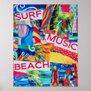 Poster voor Surf- en batches