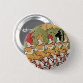 Poster voor tapes ronde button 5,7 cm (Voorkant /achterkant)