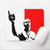 poster voor techno-viking muismat (Met muis)