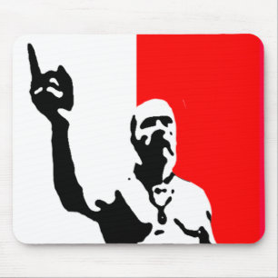 poster voor techno-viking muismat