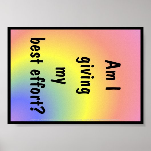 Poster voor tekenontwikkeling (Voorkant)