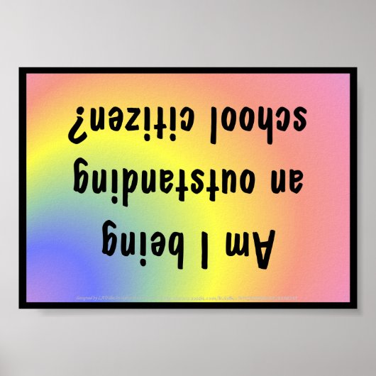 Poster voor tekenontwikkeling (Voorkant)