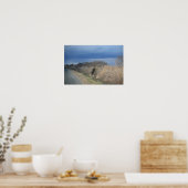Poster voor troebel landschap (Keuken)
