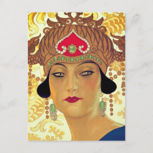 Poster voor Turandot (detail) - Giacomo Puccini Briefkaart