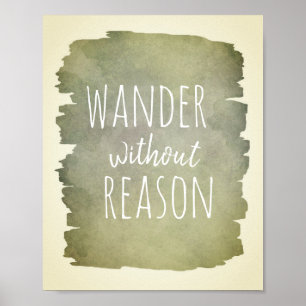 poster voor typografie zonder reden
