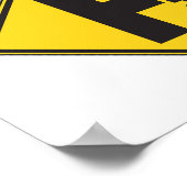 Poster voor verkeersborden (Hoek)