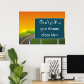 Poster voor verkeersborden (Thuiskantoor)