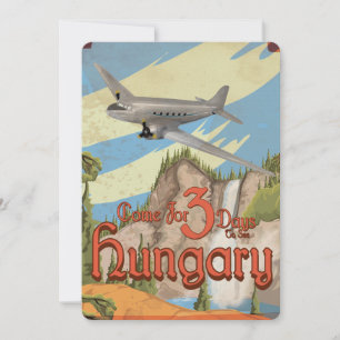 Poster voor Vintage Travel Kaart