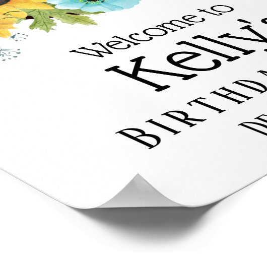 Poster voor vinylrecord (Hoek)