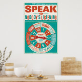 Poster voor vreemde talen in het klaslokaal (Spree (Keuken)