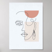 Poster voor vrouwelijke loopbaan (Voorkant)